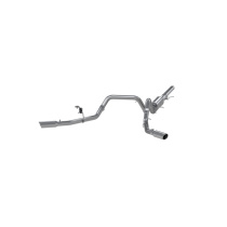 2014-2019 Chevrolet Silverado / GMC Sierra 1500 4.3L V6, 5.3L V8 2.5'' Catback Sportavgassystem Dubbla Delade Sidoutblås AL MBRP